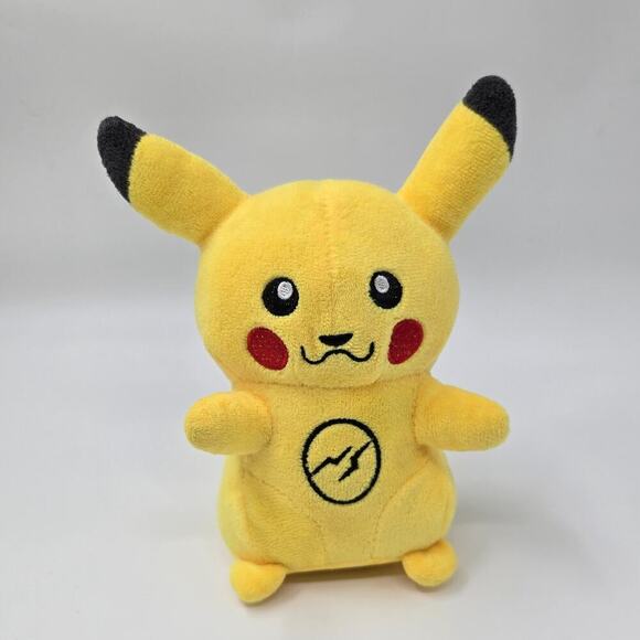 BABW Pokemon Vaporeon Eevee Pikachu Plush Plus One Small Plush Bundle Lot - Picture 10 of 11